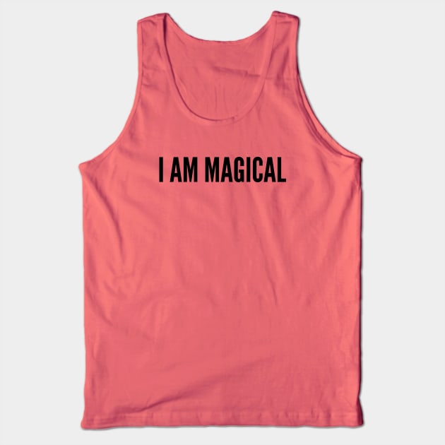 I AM Magical | African American | Black Power Tank Top by UrbanLifeApparel